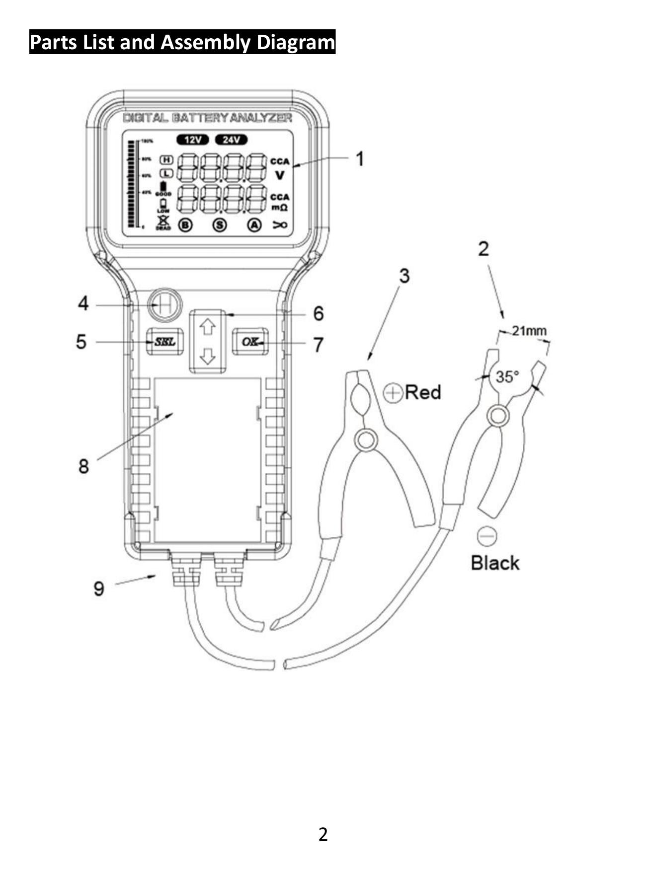 Digital Automotive Battery Analyzer 02