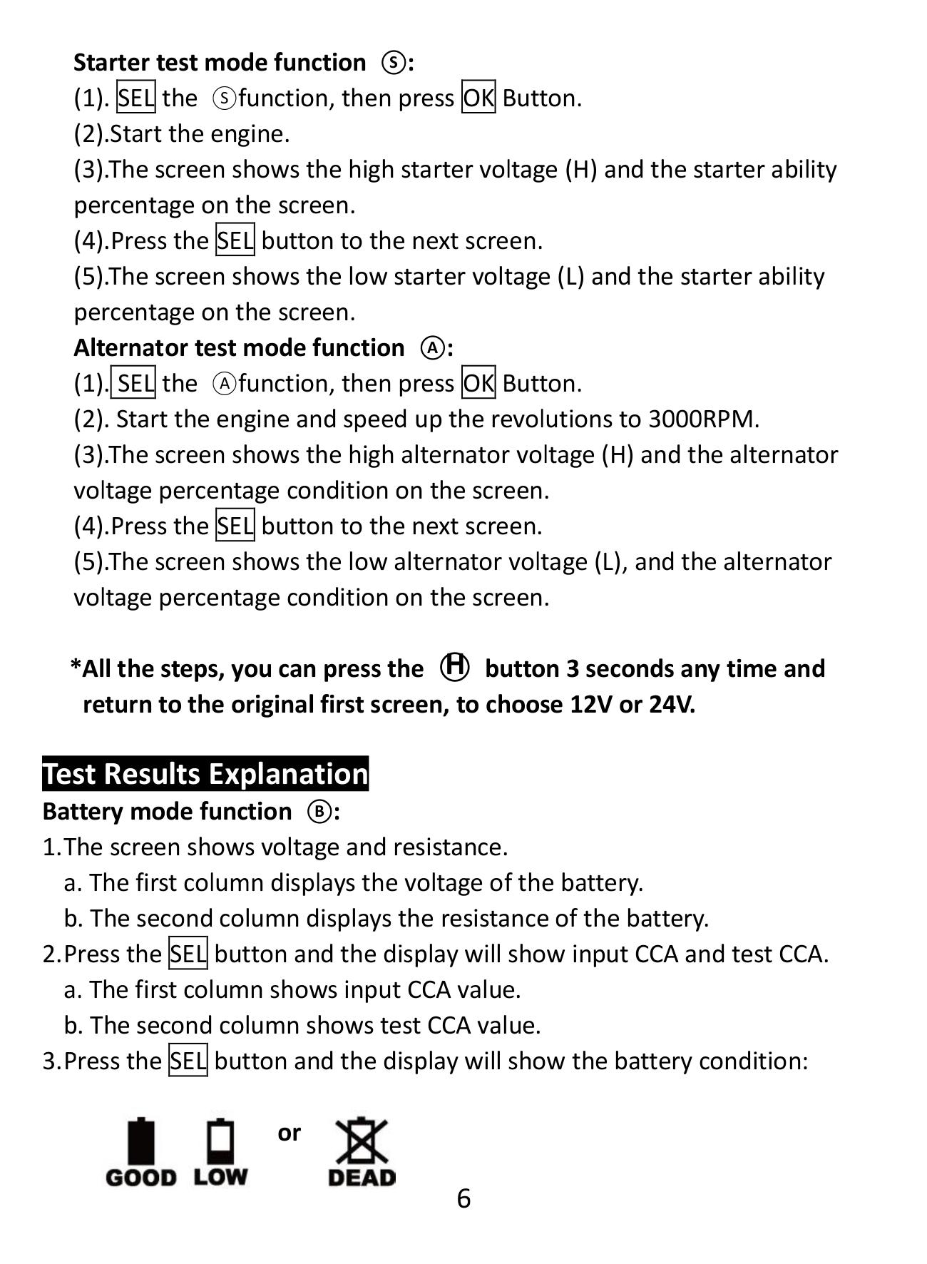 Digital Automotive Battery Analyzer 06