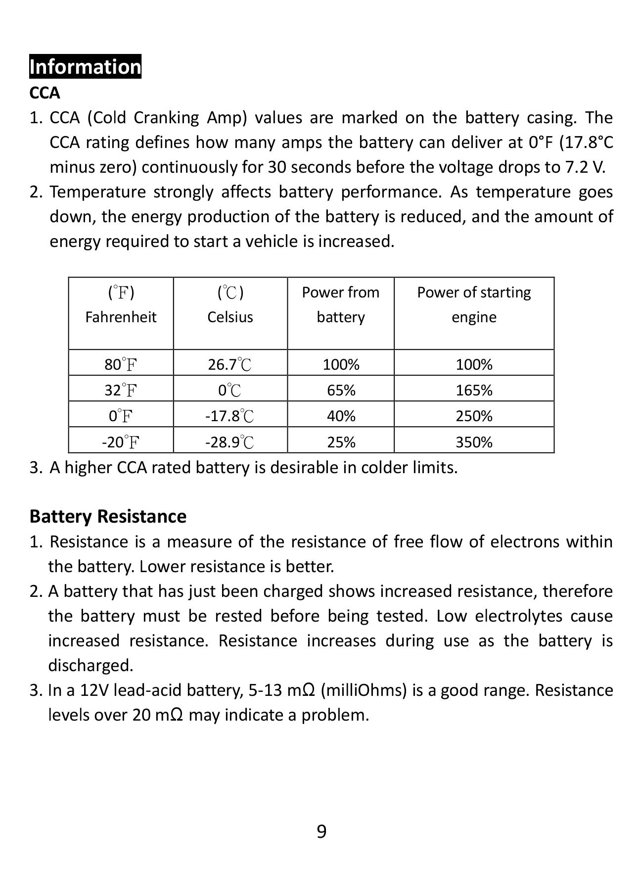 Digital Automotive Battery Analyzer 09