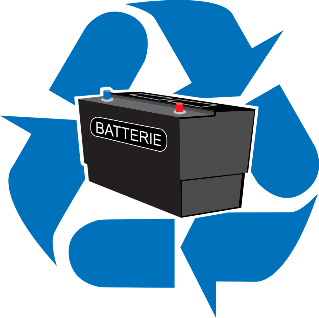 Car battery logo