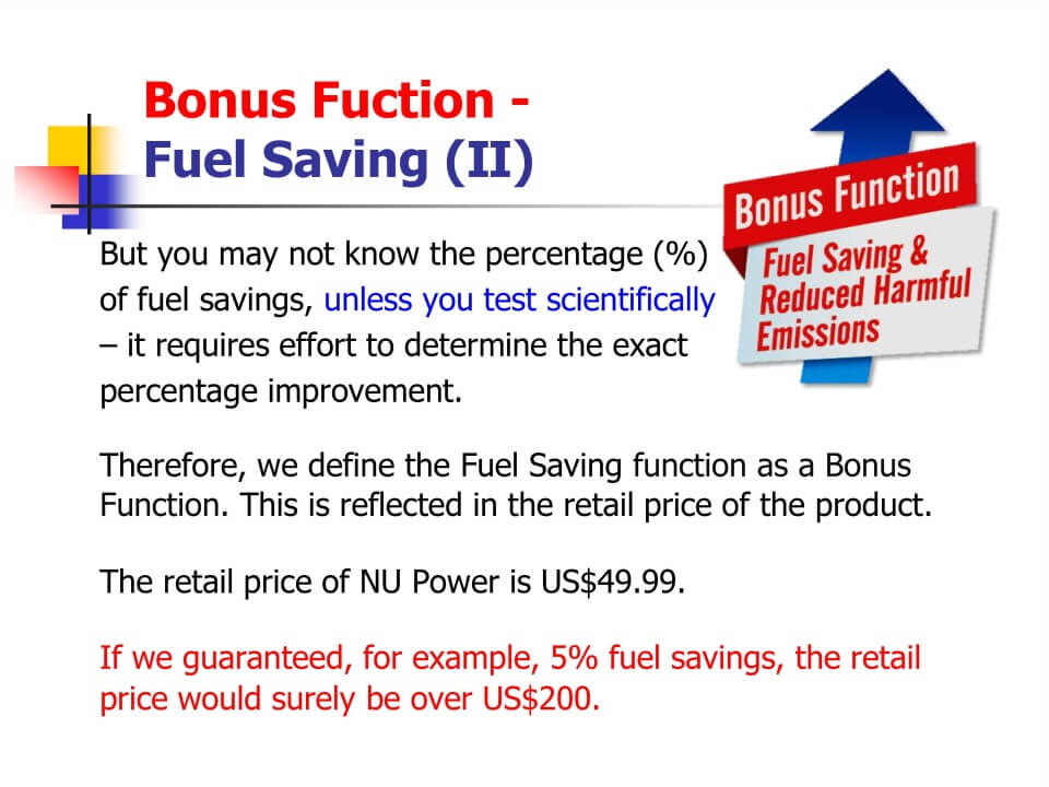 NU Power Fuel saver 2