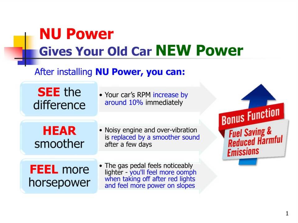 NU Power horsepower booster